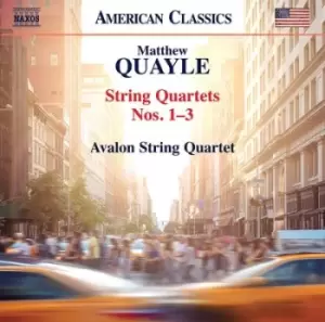 Image of Matthew Quayle String Quartets Nos 1-3 by Matthew Quayle CD Album
