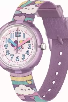 Image of Childrens Flik Flak Cloud Level Watch FPNP136