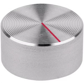 Image of Mentor 523.611 Aluminium Turning Knob Red Indicator Mark Protective Finish