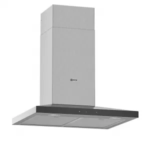 Image of Neff D64QFM1N0B 60cm Chimney Cooker Hood