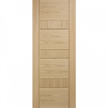 Image of LPD Edmonton Fully Finished Oak Internal Flush FD30 Fire Door - 1981mm x 762mm (78 inch x 30 inch)