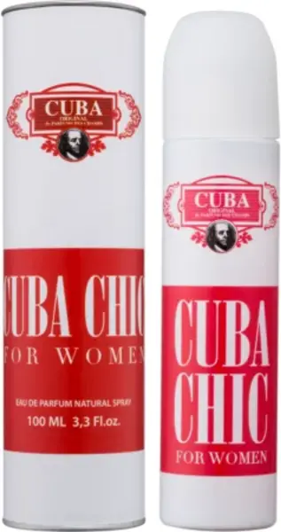 Image of Cuba Chic Eau de Parfum For Her 100ml