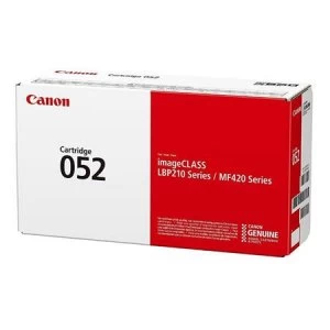 Image of Canon 052 Black Laser Toner Ink Cartridge