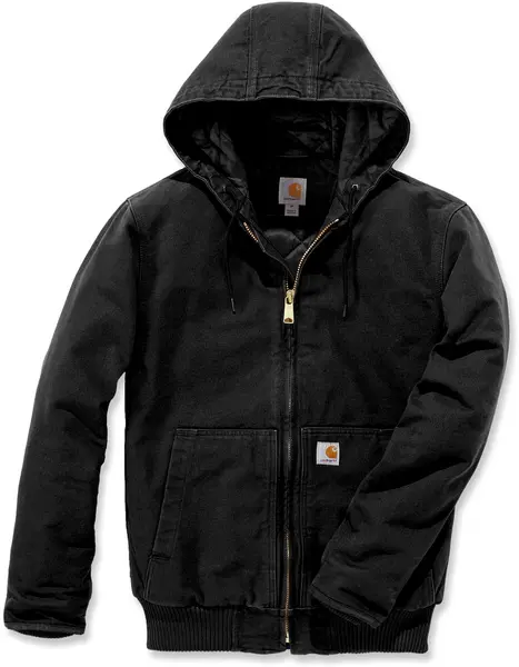 Image of Carhartt Duck Active Jacket, black, Size M