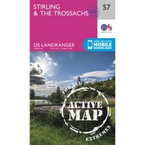 Image of Stirling & the Trossachs by Ordnance Survey (Sheet map, folded, 2016)