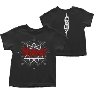 Image of Slipknot - Star Logo Kids 5 Years Toddler T-Shirt - Black