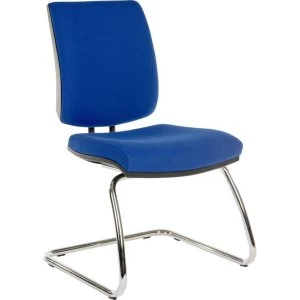 Image of Teknik Ergo Visitor Deluxe Chair - Blue