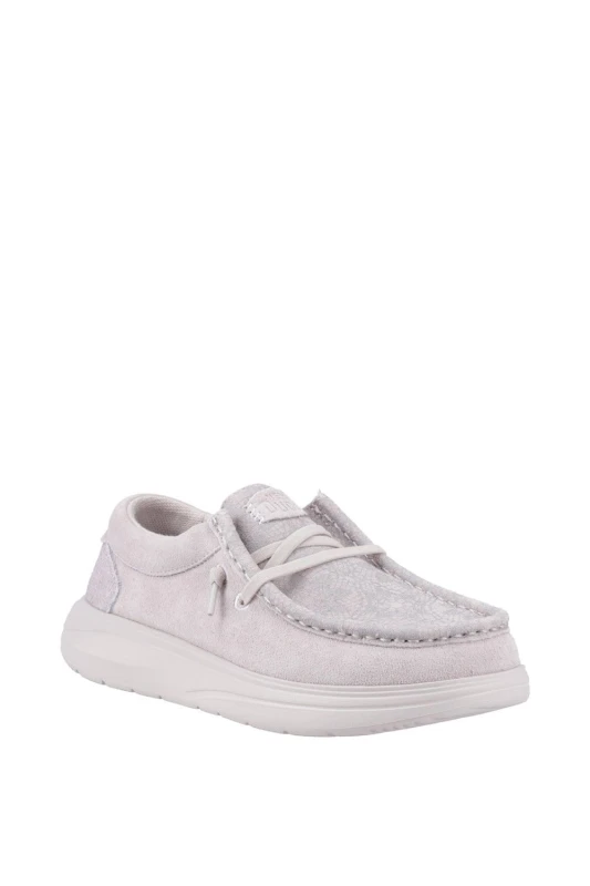 Image of HEYDUDE Womens Wendy COMF Shoe in Lilac Size: 7 Lilac Female 7