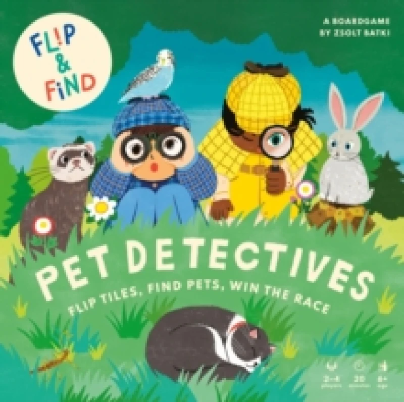 Image of Flip and Find: Pet Detectives Game