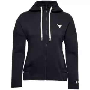Image of Under Armour Project Rock Zip Jacket Womens - Black