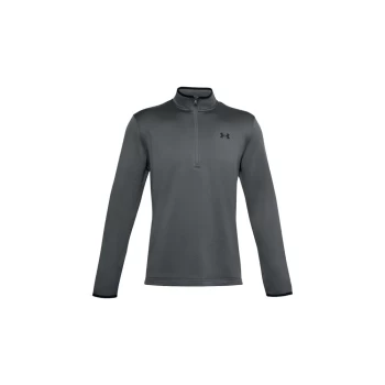 Image of Under Armour Armour Fleece 1/2 ZIP Pitch Gray/Black - S