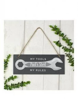 Image of Personalised Shed Slate Sign