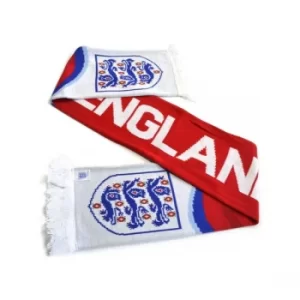 Image of England FA Swirl Scarf Red