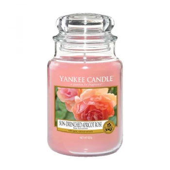 Image of Yankee Candle Sun-Drenched Apricot Rose Large Jar Candle 623