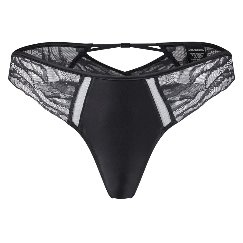 Image of Calvin Klein Lace Briefs - Black 8