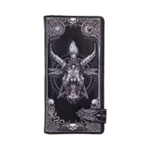Image of Baphomet Embossed Purse 18.5cm