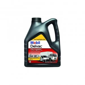 Image of MOBIL Mobil Delvac City Logistics P - 5W-30 - 4 Litre [153894]