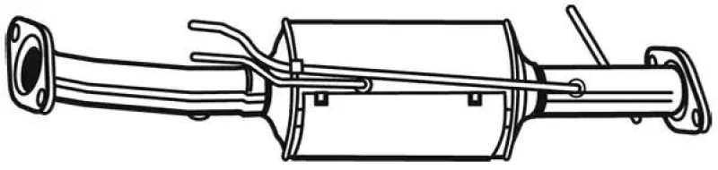 Image of JMJ 1126 Particulate Filter Soot-/ Particle Filter,exhaust system (1256)
