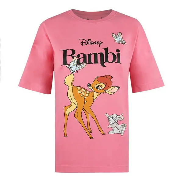 Image of Disney Character T-Shirt - Pink 12