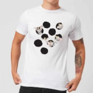 Image of Disney Dumbo Peekaboo Mens T-Shirt - White - L