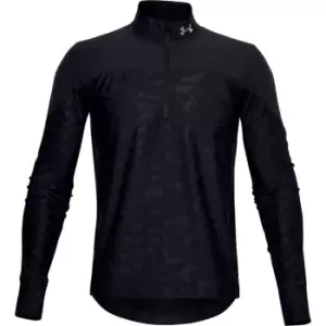 Image of Under Armour Armour Qualifier Zip Top Mens - Black