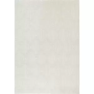 Image of Mastercraft Geo Rug - 041-0009/6161 - 200x290cm - Cream