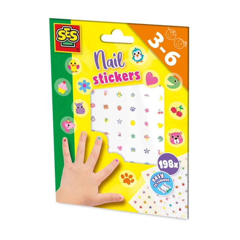 Image of SES Creative Nail stickers Multi unisex One Size