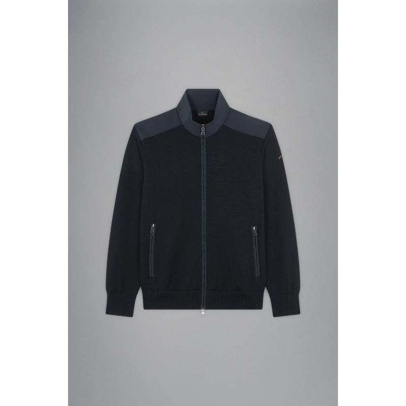 Image of Paul And Shark Mens Knitted Top Black male M