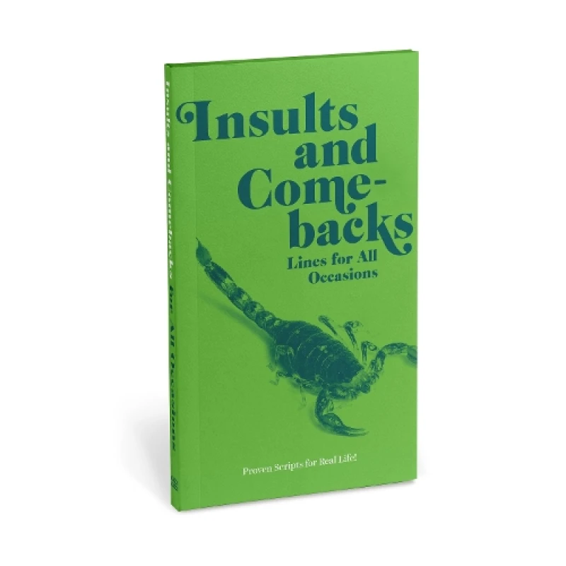 Image of Knock Knock Insults & Comebacks Lines for All Occasions: Paperback Edition Paperback / softback