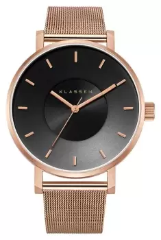 Image of Klasse14 VO16RG006M Volare Dark Rose With Mesh Band 42mm Watch