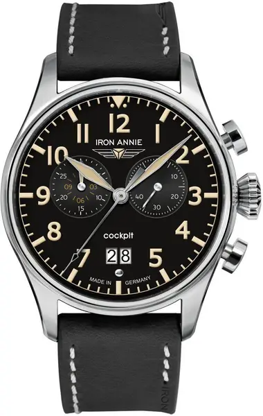 Image of Iron Annie Watch Cockpit Mens - Black IRN-200