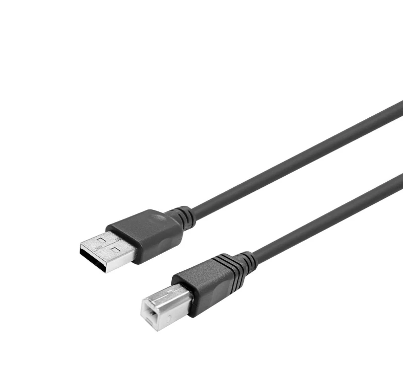 Image of Vivolink PROUSBAB5 USB cable USB 2.0 5m USB A USB B Black