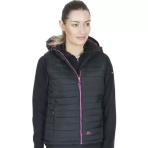 Image of Trespass Womens/Ladies Aretha Padded Hooded Walking Gilet Bodywarmer 16/XL - Bust 40' (101.5cm)