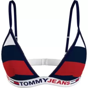 Image of Tommy Bodywear Triangle Fixed Bikini Top - Multi