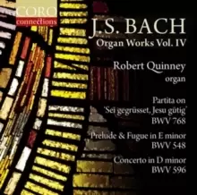 Image of JS Bach Organ Works - Volume 4 by Johann Sebastian Bach CD Album