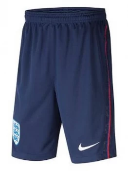Image of Nike Junior England 2020 Home Stadium Shorts - Navy