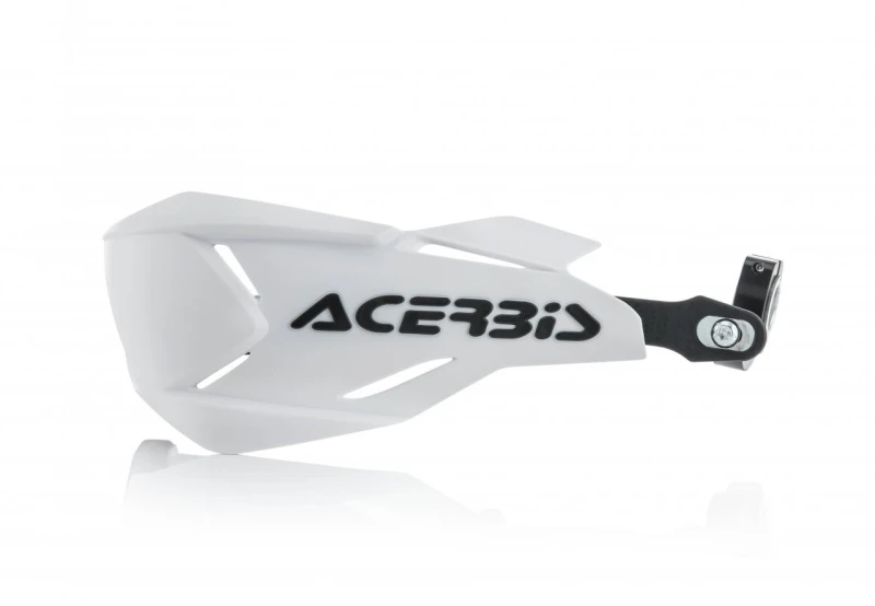 Image of 0022397.237 - Acerbis X-Factory Hand Guards - White/ Black 0022397.237