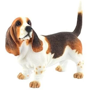 Image of Bassett Hound Figure By Leonardo