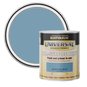 Image of Rust-Oleum Universal Paint Satin Bowness Blue 750ml