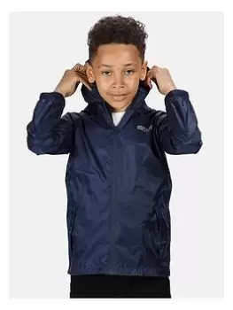 Image of Boys, Regatta Kids Stormbreak Waterproof Jacket - Navy, Size 2-3 Years