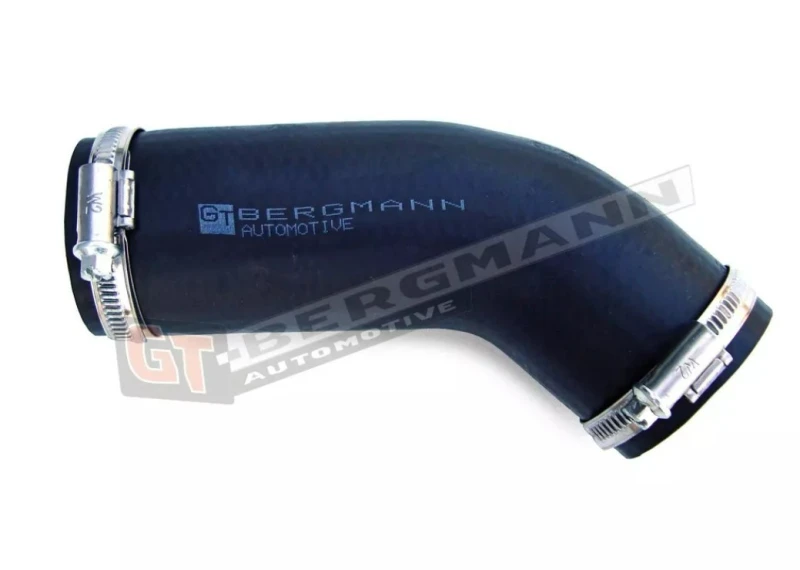 Image of GT-BERGMANN GT52-104 Turbocharger Hose with clamping pieces, Rubber with fabric lining Rubber with fabric lining Charger Intake Hose (3314)