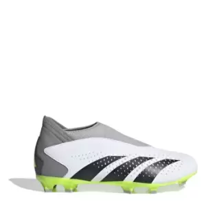 Image of adidas Predator .3 Firm Ground Football Boots Child Boys - White