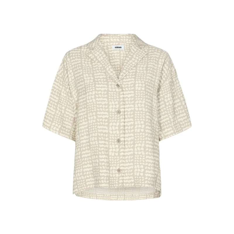 Image of Minimum Woman's shirt Minimum Kalo 9735 Beige Female 38