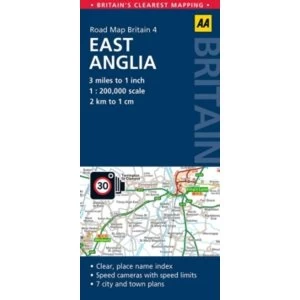 Image of East Anglia Road Map : 4