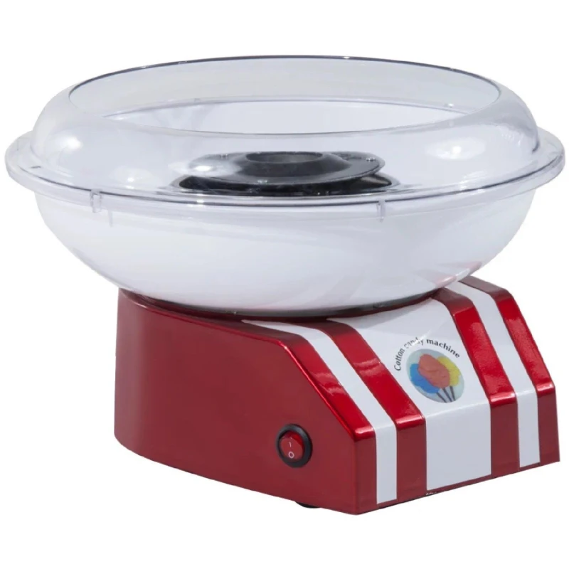 Image of HOMCOM Professional Cotton Floss Machine Candy Maker Making Electric Sugar Red unisex