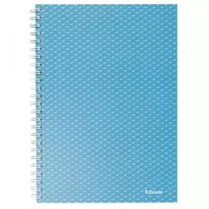 Image of Esselte Colour Breeze A5 Notebook lined, wirebound 628471