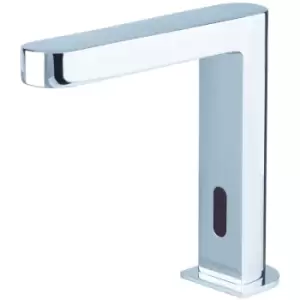 Image of Commercial Infrared Square Automatic Basin Spout- Chrome - Bristan