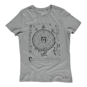 Image of The Elder Scrolls - Mysterium Xarxes Mens Medium T-Shirt - Grey