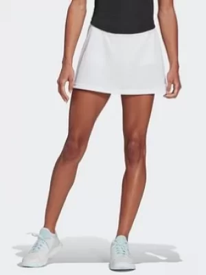 Image of adidas Club Tennis Skirt, White/Grey Size M Women