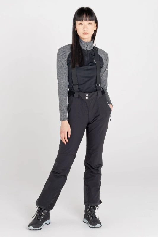 Image of Dare 2b Womens 'Effused II' Ski Pants in Black Size: 10 Black Female 10